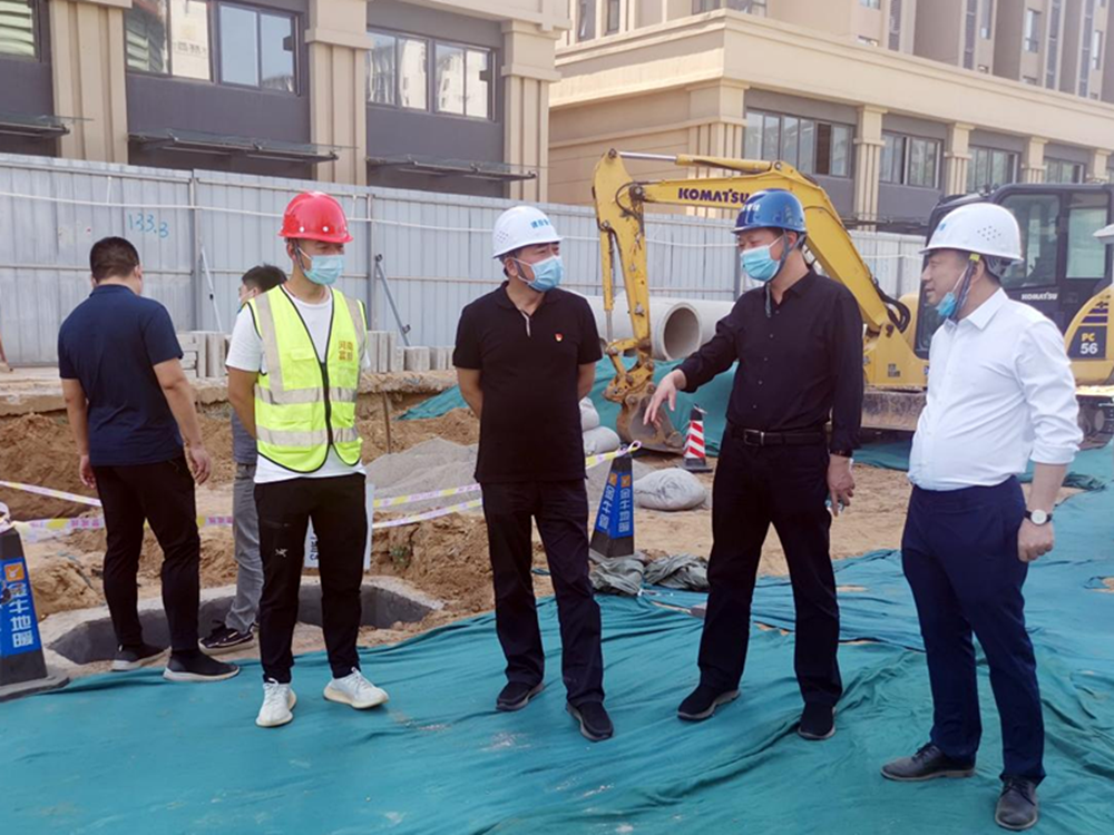 郑州市建设投资集团“7.20”特大暴雨灾害追责问责以案促改领导小组到郑州建投通讯管线有限公司检查指导工作