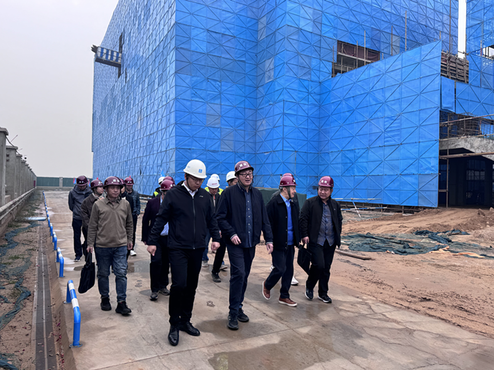 郑州市建设投资集团有限公司党委委员、纪委书记张炼带队调研六十七高项目建设